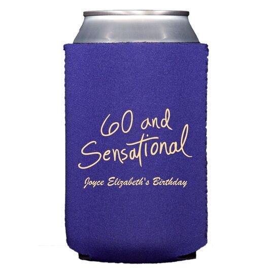 Fun 60 and Sensational Collapsible Koozies